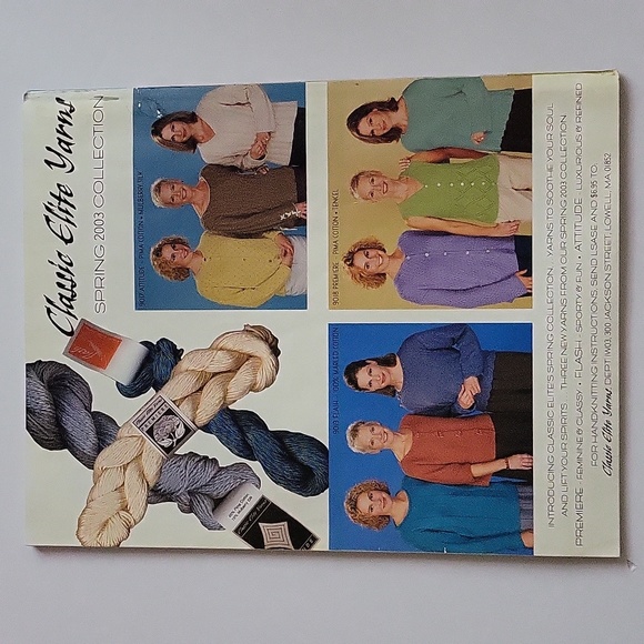 Interweave Knits Magazine Spring 2003 Vintage Chic Patterns - Picture 3 of 12
